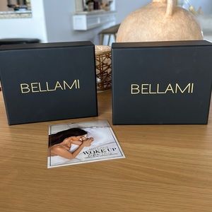 Two Bellami silk pillowcases